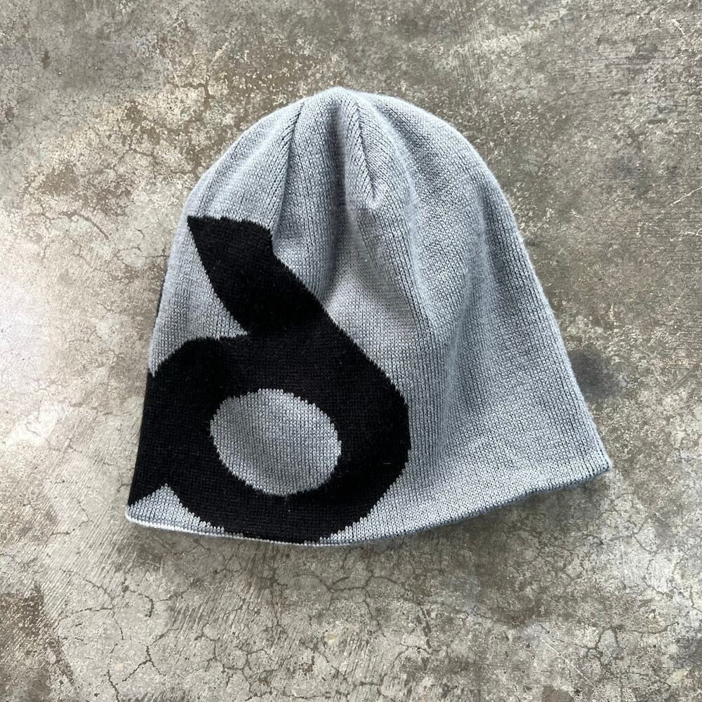 686 Autumn Select Black White Striped Beanie Hat OS